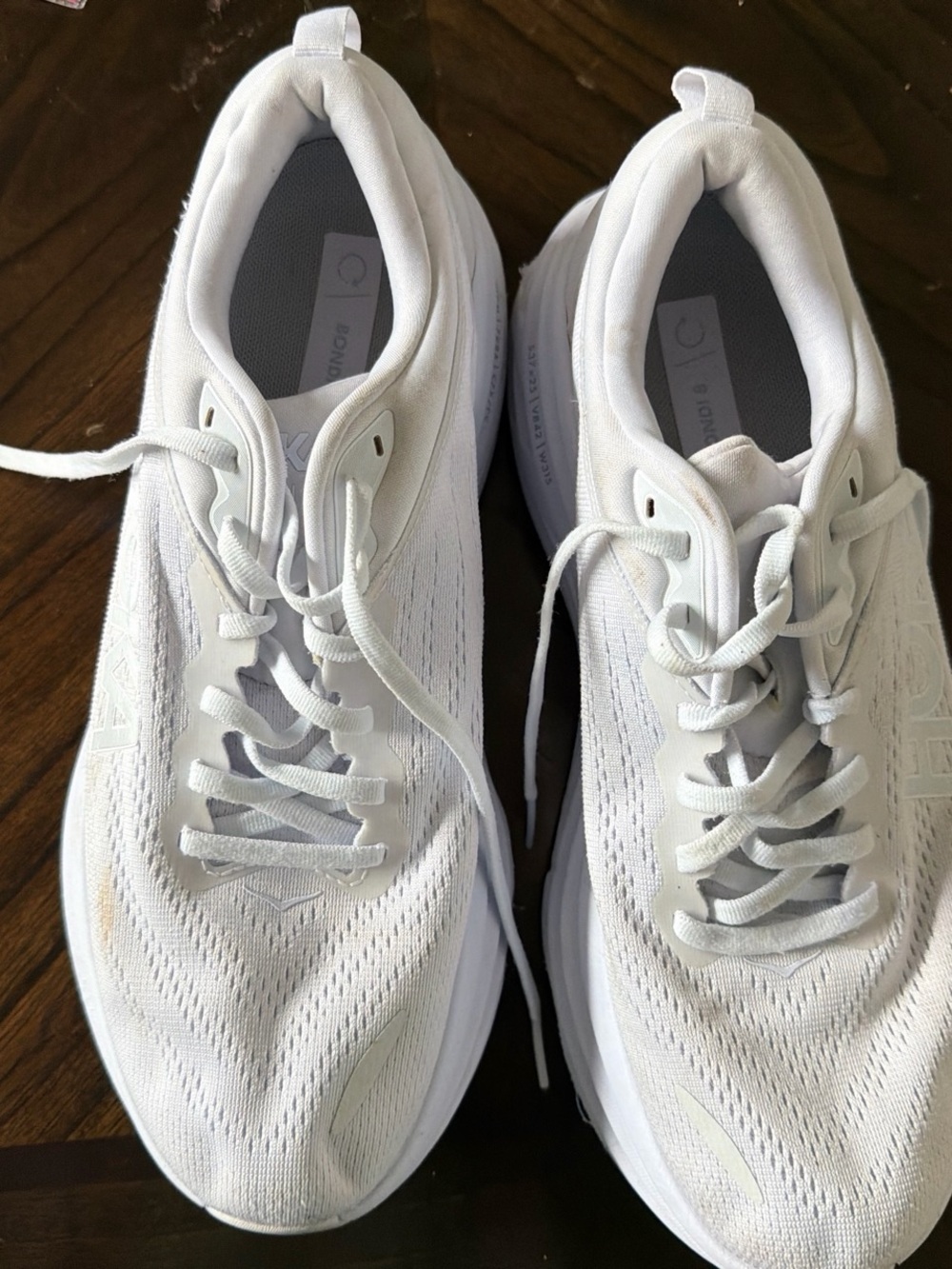 Hoka Bondi 8. Men running sneakers Size 9 ,5D - Picture 3 of 4